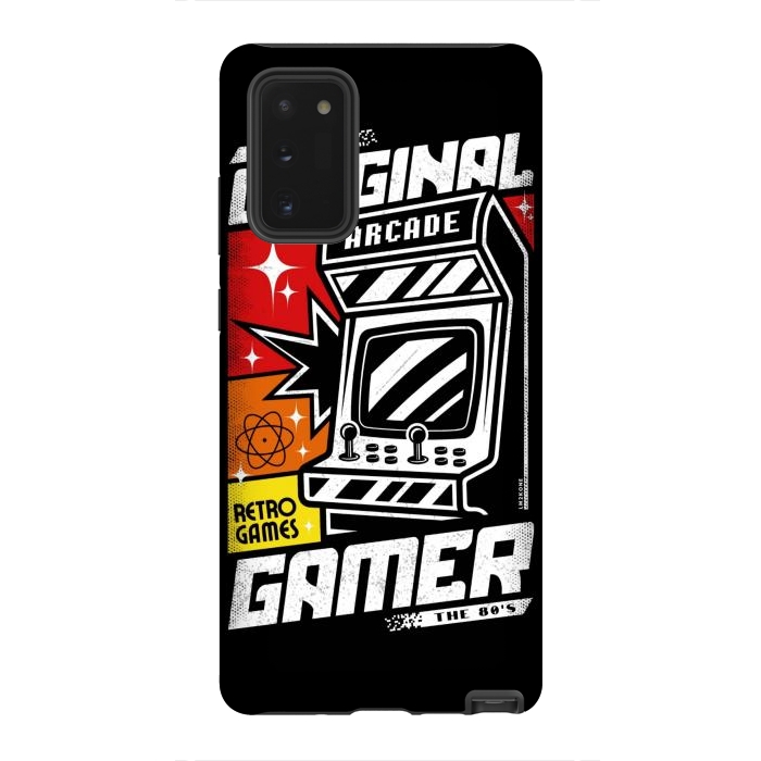 Galaxy Note 20 StrongFit Retro Original Gamer Arcade by LM2Kone