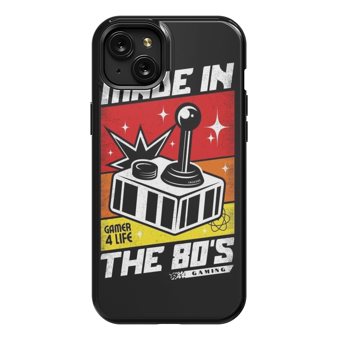iPhone 15 Plus StrongFit Made In The 80's - Retro gaming by LM2Kone