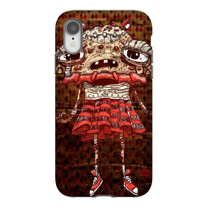 iPhone Xr StrongFit precious girl by Manuvila