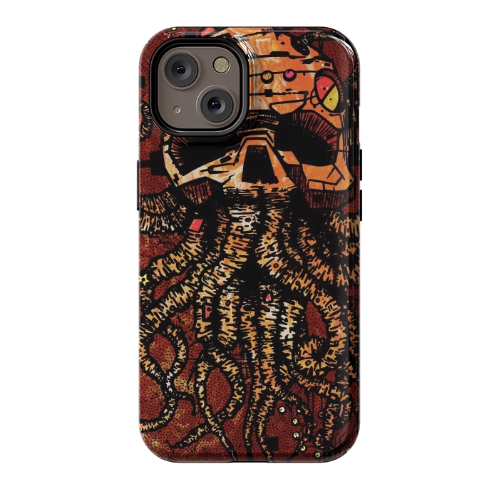 iPhone 14 StrongFit Skull tentacles by Manuvila