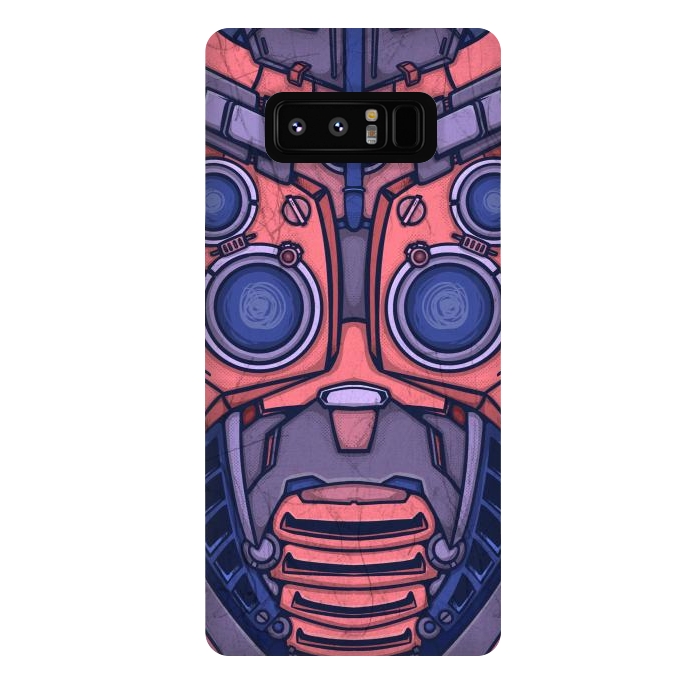 Galaxy Note 8 StrongFit Robot face by Manuvila