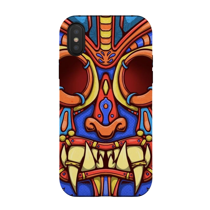 iPhone Xs / X StrongFit terror mask by Manuvila