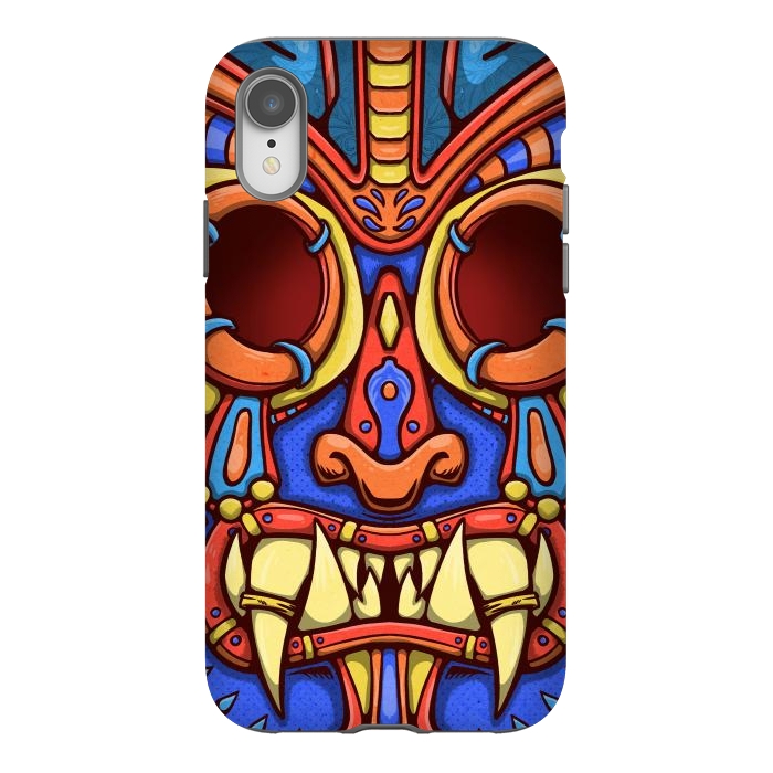 iPhone Xr StrongFit terror mask by Manuvila