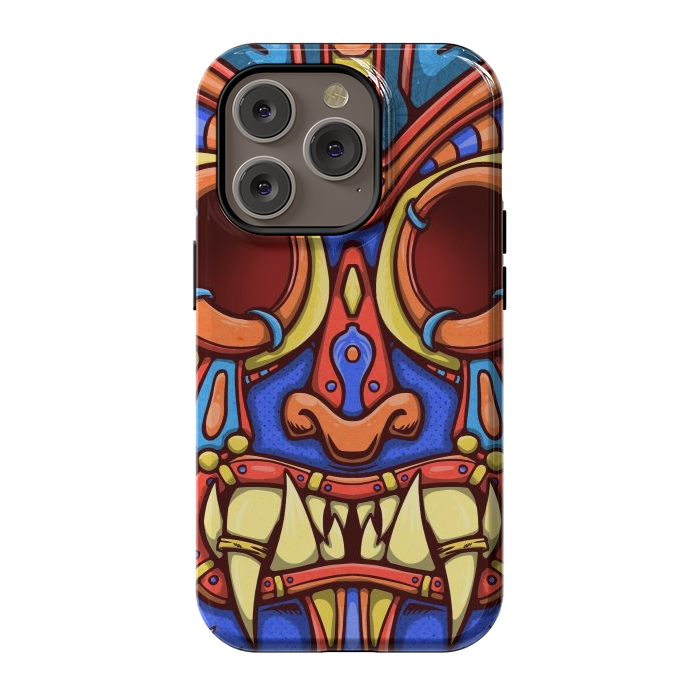 iPhone 14 Pro StrongFit terror mask by Manuvila