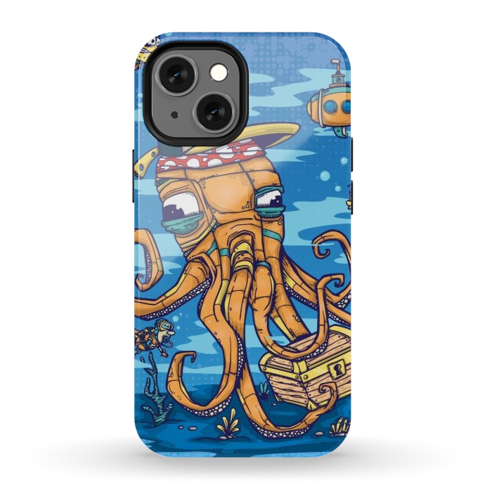 iPhone 12 mini StrongFit Sea scene by Manuvila