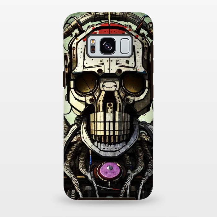 Galaxy S8 plus StrongFit metal skull by Manuvila