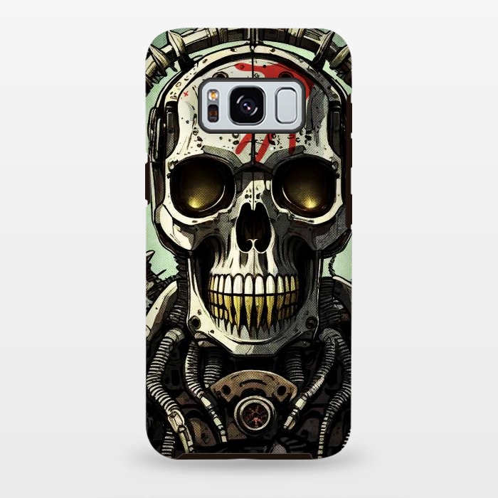 Galaxy S8 plus StrongFit Metal skull2 by Manuvila