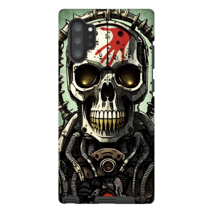Galaxy Note 10 plus StrongFit Metal skull2 by Manuvila