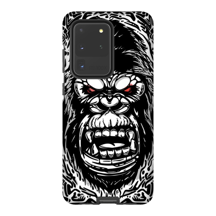 Galaxy S20 Ultra StrongFit Gorilla face by Manuvila