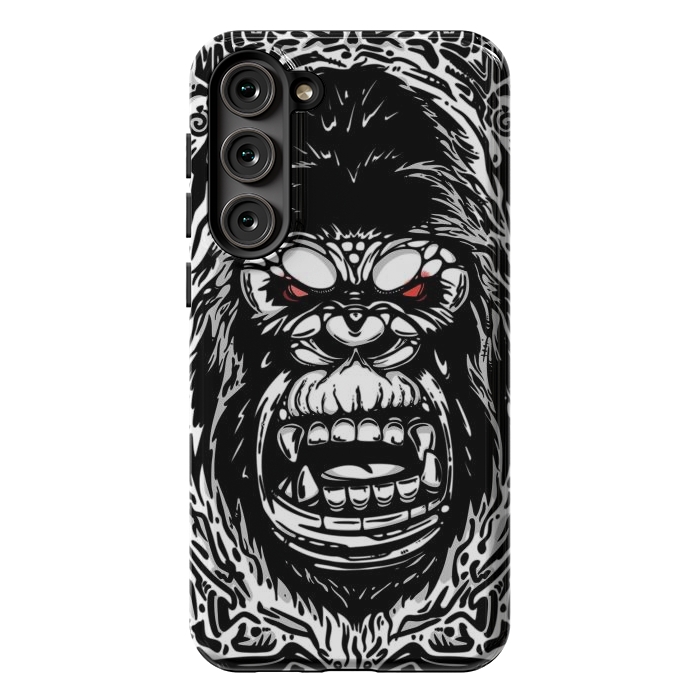 Galaxy S23 Plus StrongFit Gorilla face by Manuvila