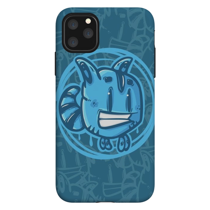 iPhone 11 Pro Max StrongFit Blue pet by Manuvila