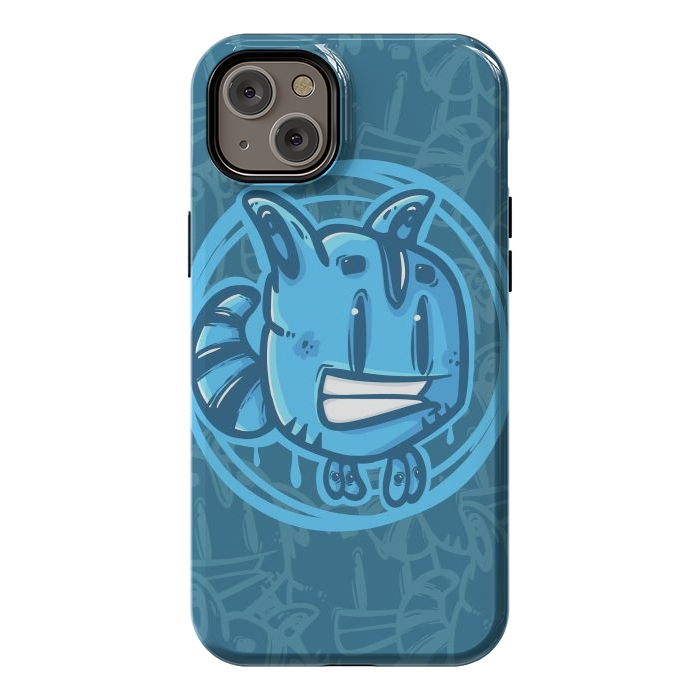 iPhone 14 Plus StrongFit Blue pet by Manuvila