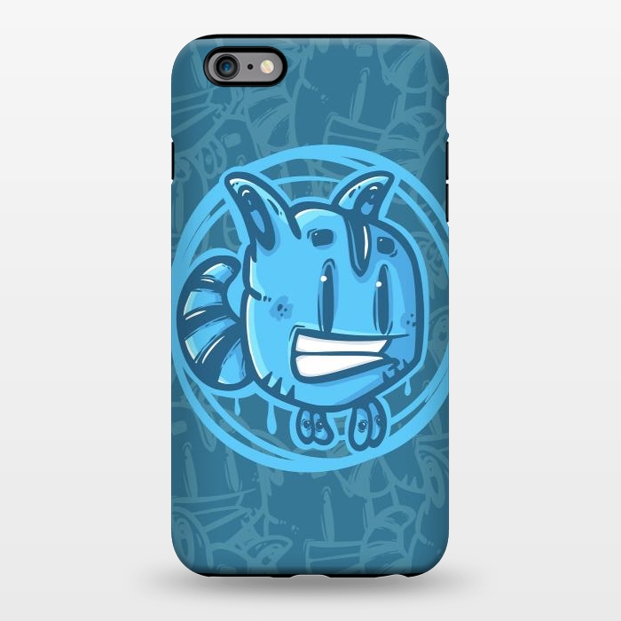 iPhone 6/6s plus StrongFit Blue pet by Manuvila
