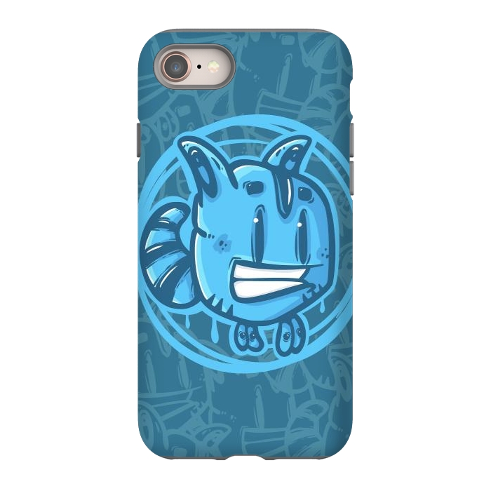 iPhone 8 StrongFit Blue pet by Manuvila