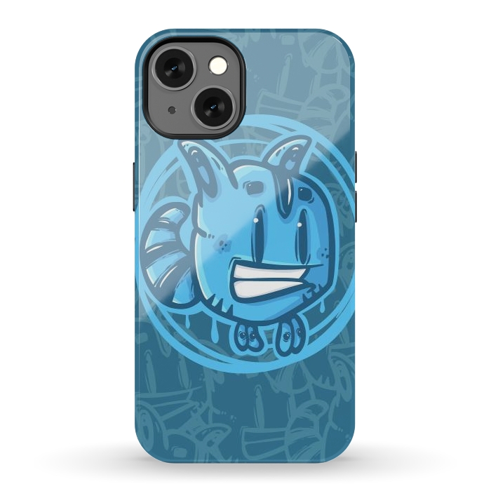 iPhone 13 StrongFit Blue pet by Manuvila