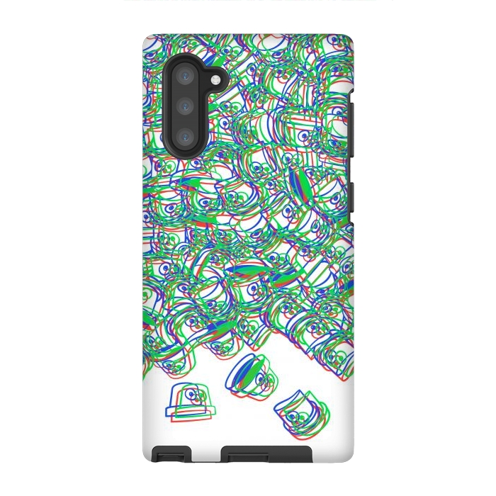 Galaxy Note 10 StrongFit rain caps by Manuvila