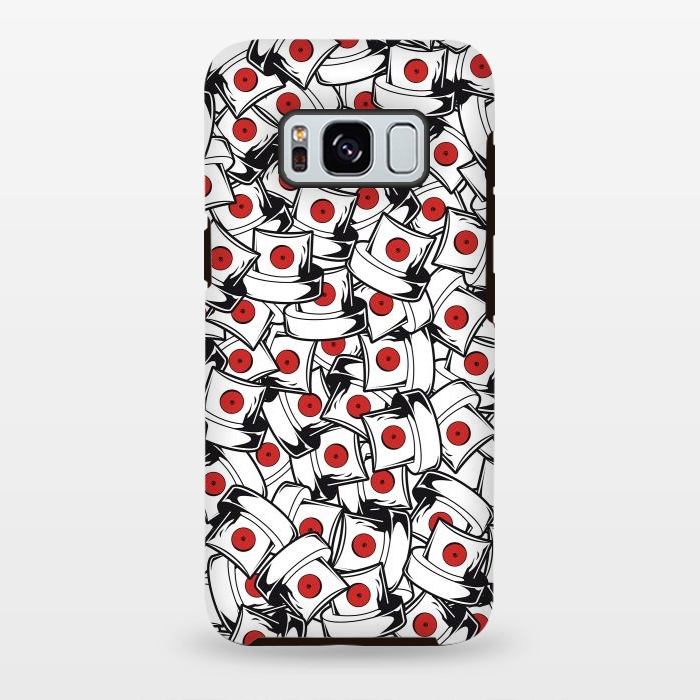 Galaxy S8 plus StrongFit red fat cap by Manuvila