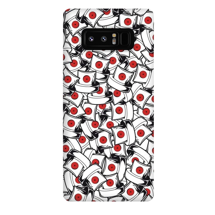 Galaxy Note 8 StrongFit red fat cap by Manuvila