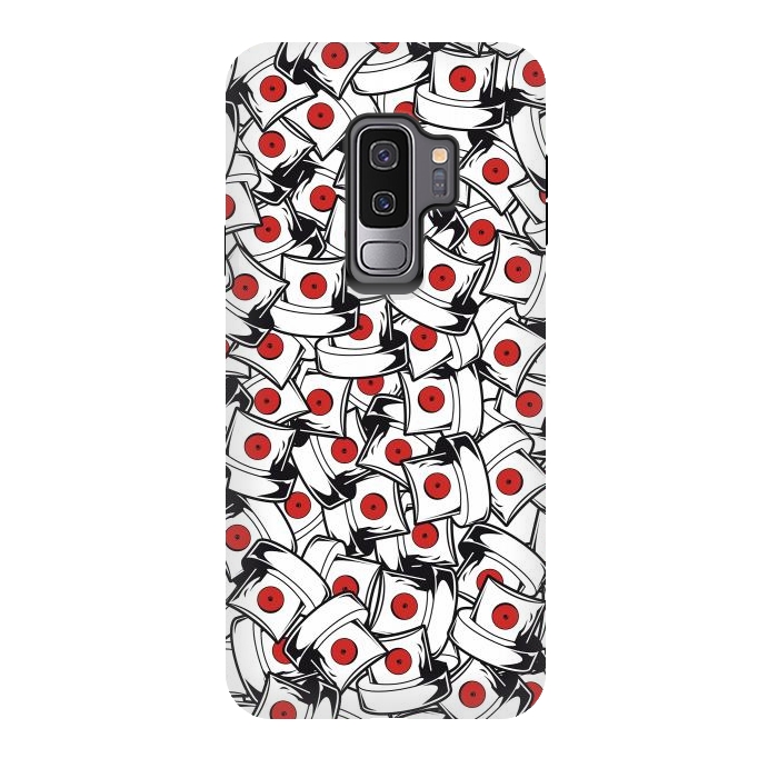 Galaxy S9 plus StrongFit red fat cap by Manuvila