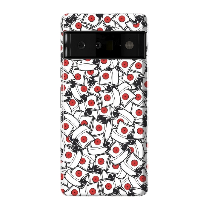Pixel 6 Pro StrongFit red fat cap by Manuvila