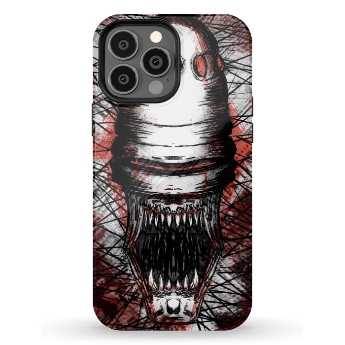 iPhone 13 Pro Max StrongFit terror robot by Manuvila