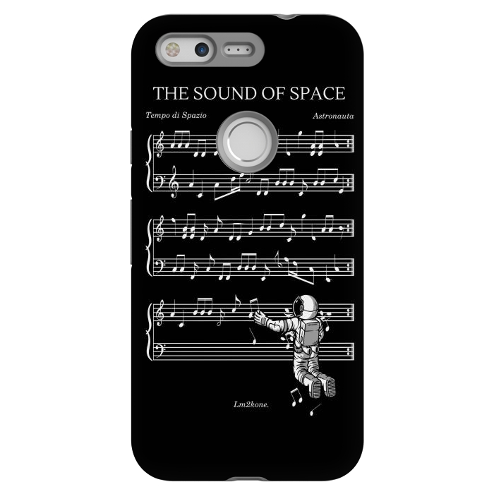 Pixel StrongFit The Sound of Space - (Black version) by LM2Kone