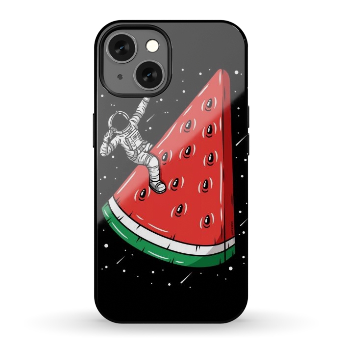 iPhone 13 StrongFit Watermelon Astronaut by LM2Kone