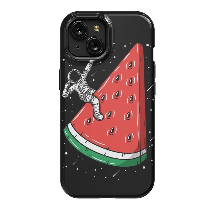 iPhone 15 StrongFit Watermelon Astronaut by LM2Kone