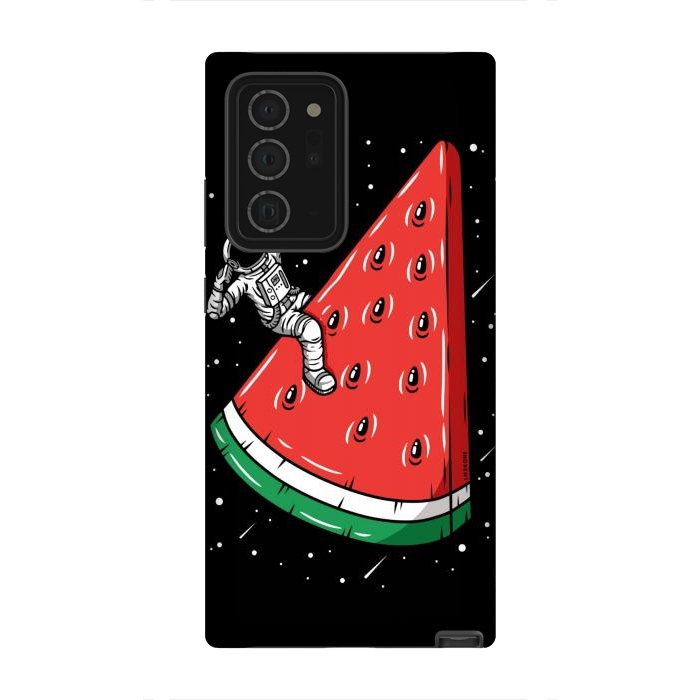 Galaxy Note 20 Ultra StrongFit Watermelon Astronaut by LM2Kone