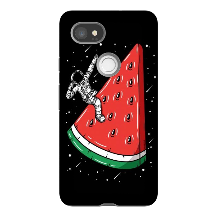 Pixel 2XL StrongFit Watermelon Astronaut by LM2Kone