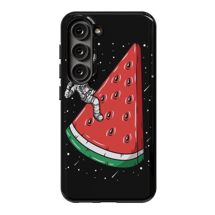 Galaxy S23 StrongFit Watermelon Astronaut by LM2Kone