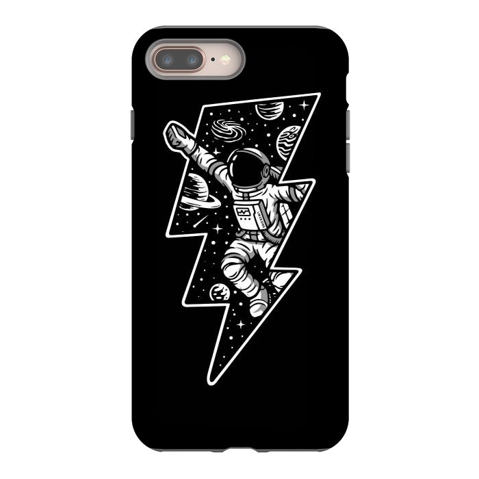 iPhone 8 plus StrongFit Power Spaceman by LM2Kone