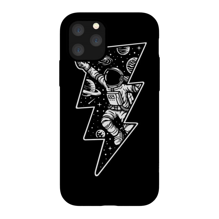 iPhone 11 Pro StrongFit Power Spaceman by LM2Kone