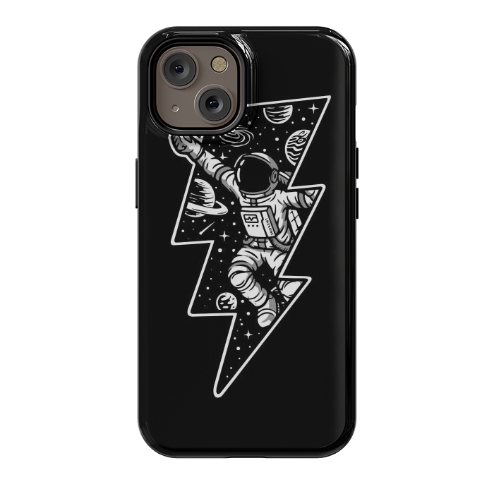 iPhone 14 StrongFit Power Spaceman by LM2Kone