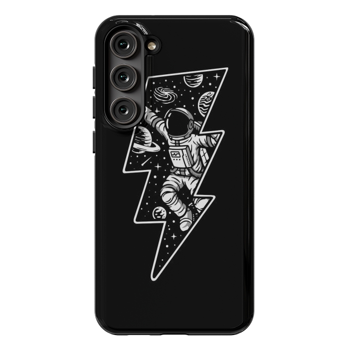 Galaxy S23 Plus StrongFit Power Spaceman by LM2Kone