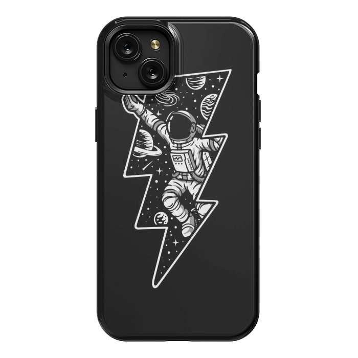 iPhone 15 Plus StrongFit Power Spaceman by LM2Kone