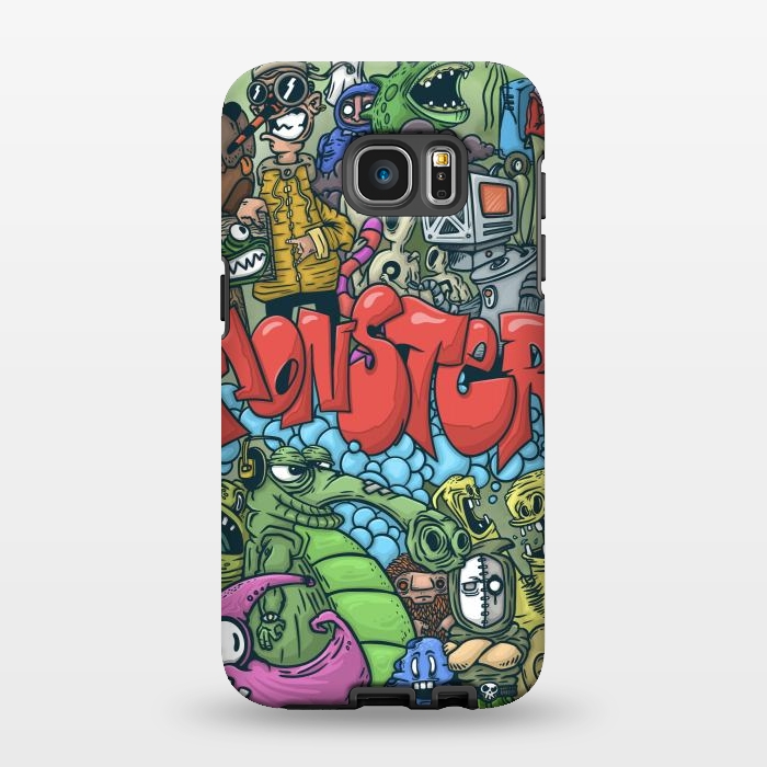 Galaxy S7 EDGE StrongFit Monster by Manuvila