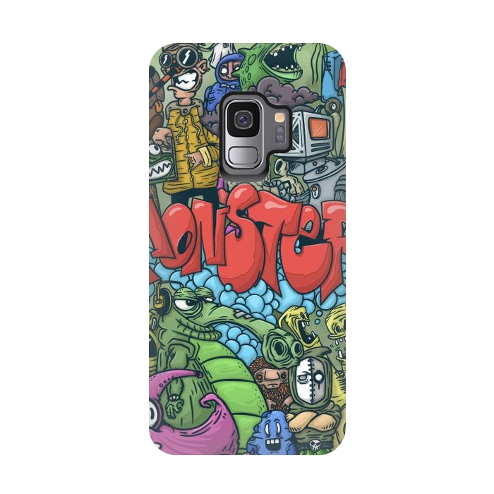 Galaxy S9 StrongFit Monster by Manuvila