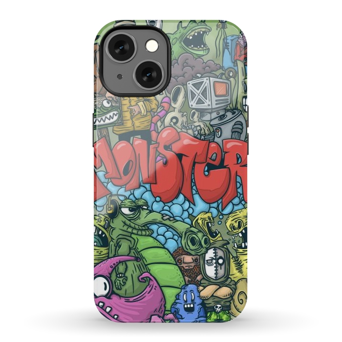 iPhone 13 StrongFit Monster by Manuvila