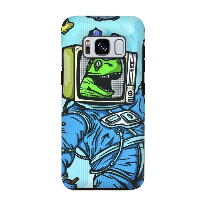 Galaxy S8 StrongFit Astro lizard by Manuvila