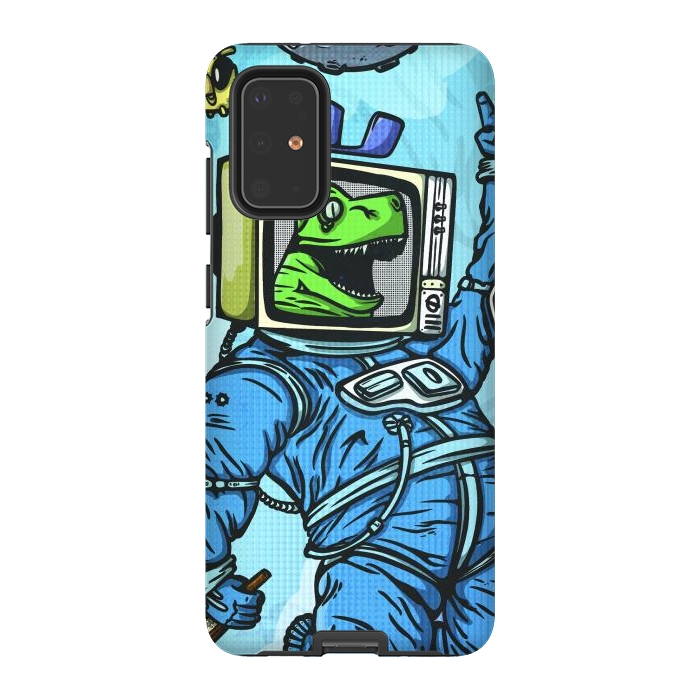 Galaxy S20 Plus StrongFit Astro lizard by Manuvila