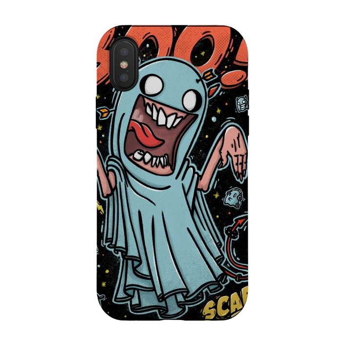 iPhone Xs / X StrongFit boo by Manuvila