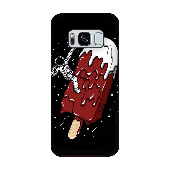 Galaxy S8 StrongFit Ice Cream Astronaut - Chocolate. by LM2Kone