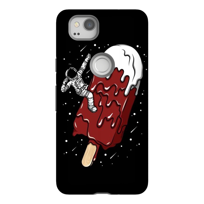 Pixel 2 StrongFit Ice Cream Astronaut - Chocolate. by LM2Kone