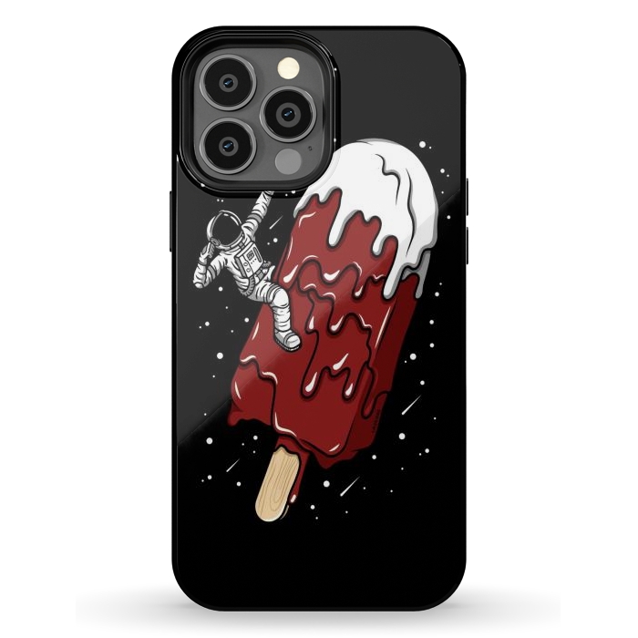 iPhone 13 Pro Max StrongFit Ice Cream Astronaut - Chocolate. by LM2Kone