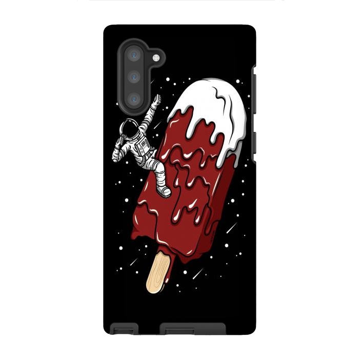 Galaxy Note 10 StrongFit Ice Cream Astronaut - Chocolate. by LM2Kone