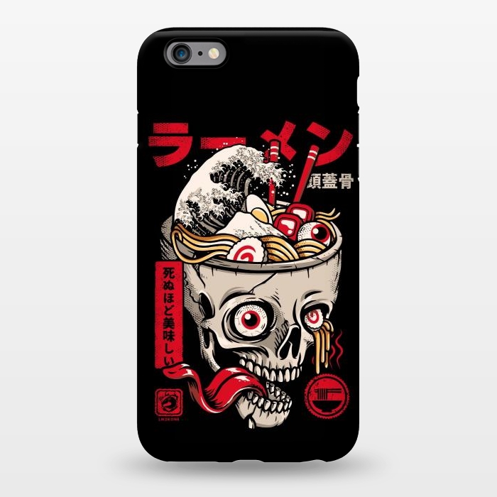 iPhone 6/6s plus StrongFit Great Skull Ramen by LM2Kone