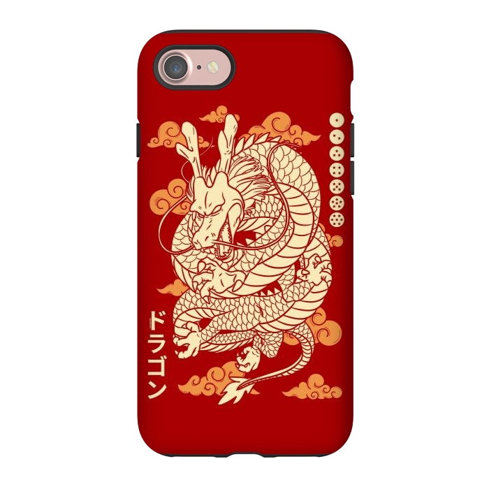 iPhone 7 StrongFit Japanese Legendary Dragon by LM2Kone