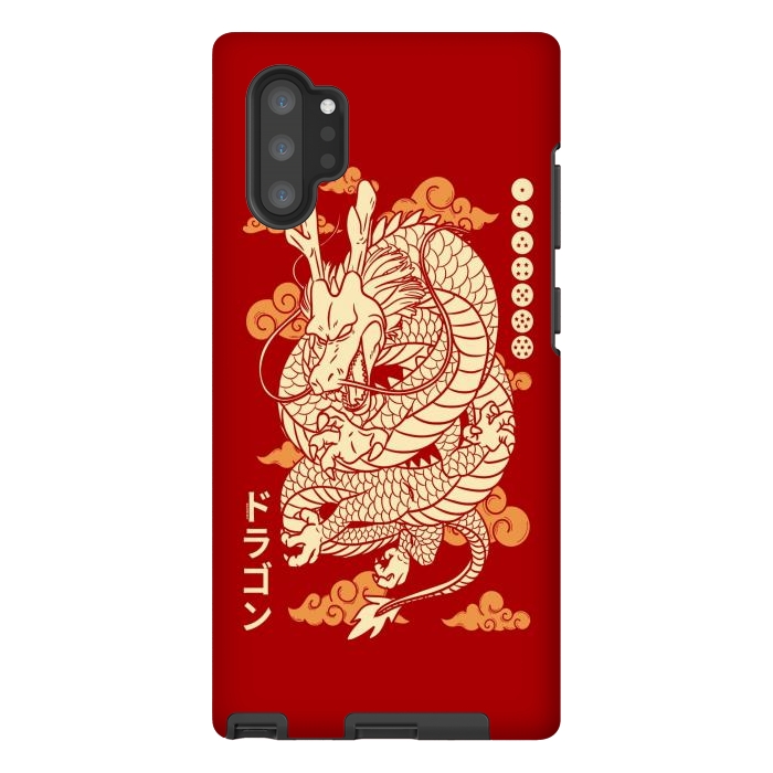 Galaxy Note 10 plus StrongFit Japanese Legendary Dragon by LM2Kone