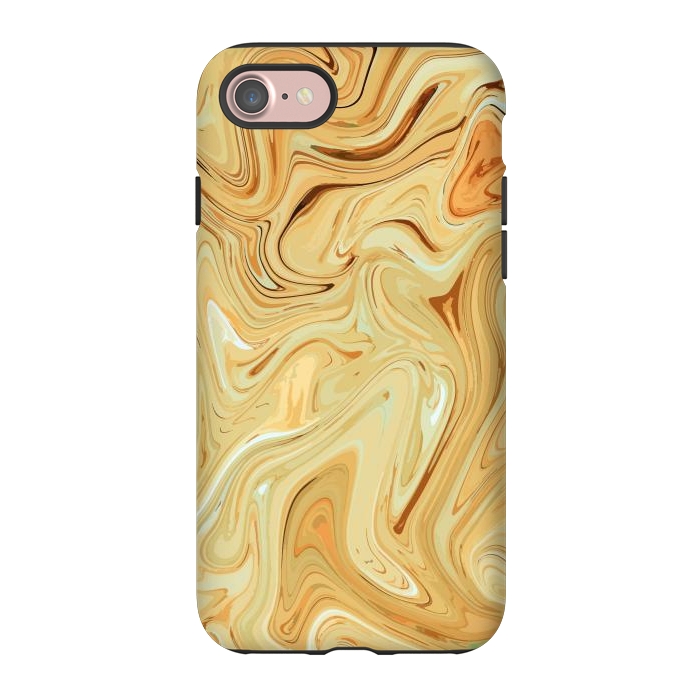 iPhone 7 StrongFit Different Abstract, Liquid Pattern, Marble Effect by Creativeaxle